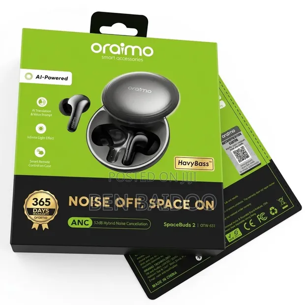Oraimo Spacebuds 2 Wireless Earbuds - 1