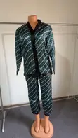 Silk Pajamas - Long Sleeve & Pants - 2