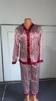 Silk Pajamas - Long Sleeve & Pants - 5