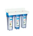 Triple Stage Water Filter with 3 Canisters - 2
