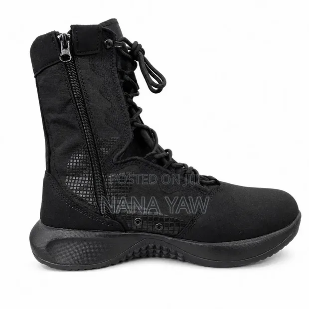 Delta Plus Military Tactical Boots - Black - 1