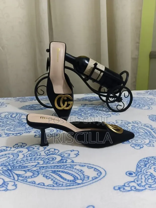 Women's Fashionable Heeled Sandals - 1