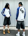 Men's and Women's Stylish Long Sleeve Sweatshirt - 2