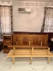 Queen Size Bed with Two Side Stands - 4