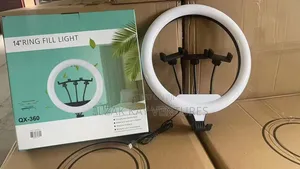 14-inch Ring Light with 3 Heads