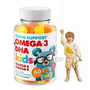 Dr. Moritz Kids Omega 3 DHA Gummies (60 Count) - Brain Focus Support