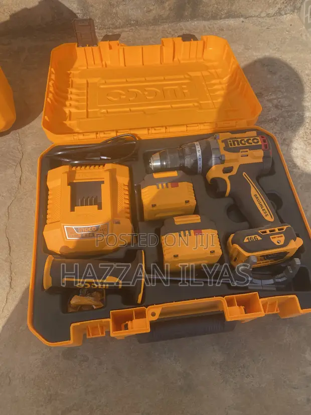 INGCO 20V Brushless Cordless Impact Drill - 1