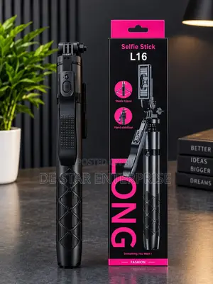 L16 Long Selfie Stick with Tripod Stand