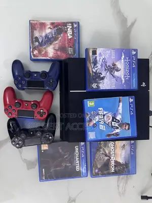 Used PS4 Standard with 3 Installed Games