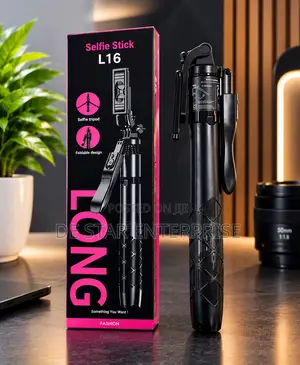 L16 Long Selfie Stick with Tripod Stand