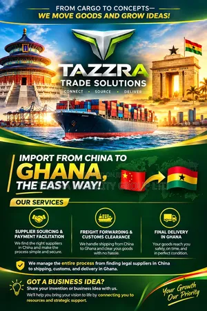 Import from China to Ghana - Freight Forwarding