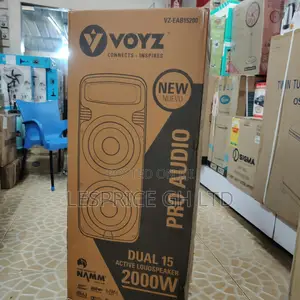 Brand New Voyz 2000W Bluetooth Speaker with Microphone & Stand