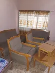Beautiful Wooden Sofa Set - Negotiable - 2