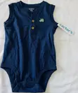 Carter's Navy Blue Romper - 12 Months - 3