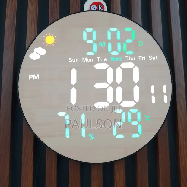 Gaosiio DS-5853L LED Digital Clock with Remote - 1