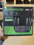 DNXT Portable 4G LTE Wi-Fi 6 Router with Built-in Battery - 1
