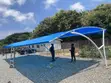 DURABLE Rectangular Metal Car Canopy - 3