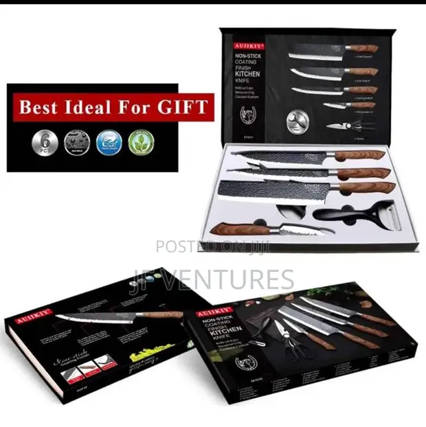 Non-Stick Coated Knife Set - 1