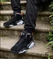 Original Air Jordan 6 Black - 4