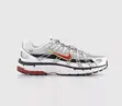 Original Nike P-6000 White/Varsity Red Sneakers - 2