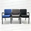 Affordable Padded Church Chairs, Stackable - 3