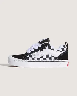 Vans Kids Knu Skool Checkerboard Sneakers
