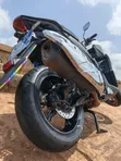 Yamaha Aerox 2025 Black Scooter - 4