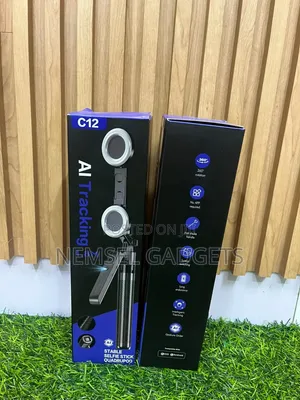C12 AI Tracking Selfie Stick Tripod (1.8m)