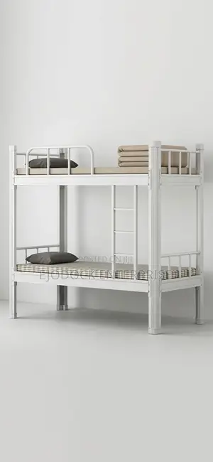 Heavy Duty Metal Bunk Bed - White