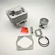 Brand New 43cc 2-Stroke Engine Block with Piston, Rings & Gasket Set - 3