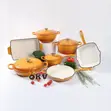11pcs Cast Iron Pots Set - 3