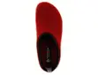 Haflinger Grizzly Kris Unisex Wool Felt Clogs - Paprika - 1