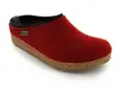Haflinger Grizzly Kris Unisex Wool Felt Clogs - Paprika - 2
