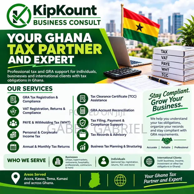 Ghana Tax Expert & GRA Support - KipKount Business Consult - 1
