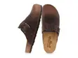 Tuffeln Unisex Nubuck Leather Clogs with Fastener - 1