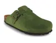 Tuffeln Unisex Nubuck Leather Clogs with Fastener - 5