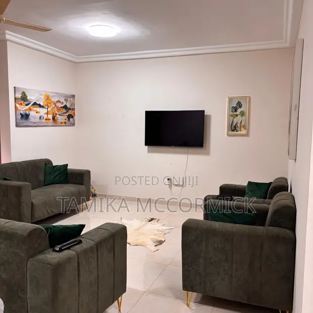 Royal Comfort Living Room Suite - Green - 1