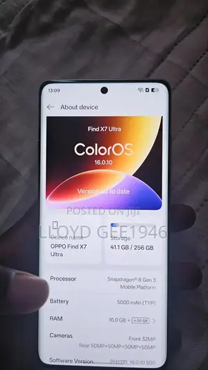 Oppo Find X7 Ultra 256GB Silver