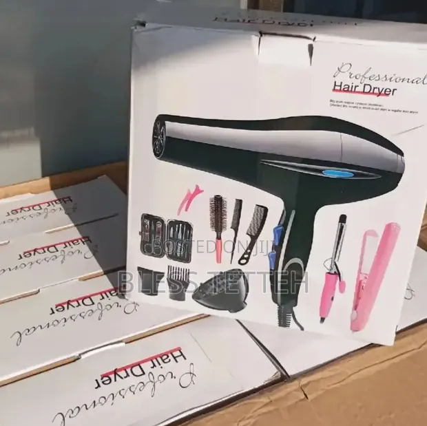 12-in-1 Professional Hair Dryer Styling Set - 1