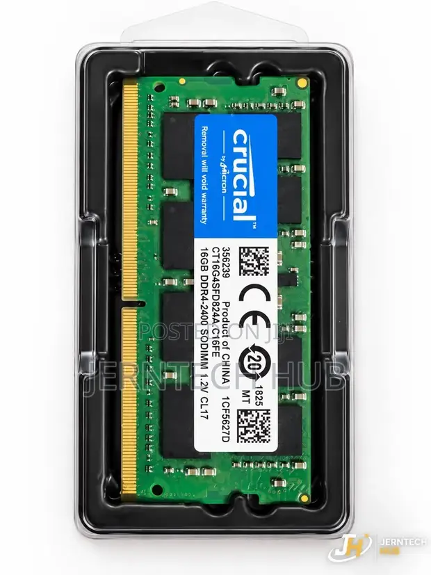 Crucial 16GB DDR4-2400MHz Laptop RAM - 1