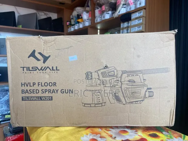 Tilswall W201 HVLP Floor-Based Paint Spray Gun - 1
