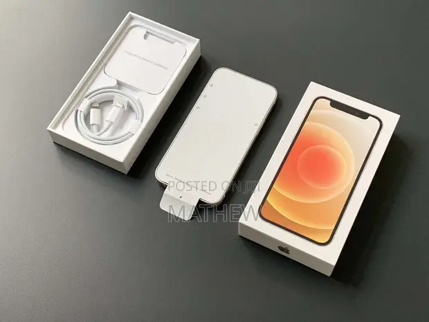 New Apple iPhone 12 128GB White - 1