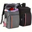 Insulated Cooler Backpack Lunch Bag - 3