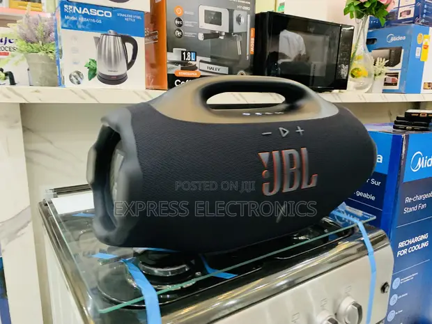 JBL Boombox 3 Portable Bluetooth Speaker - Black - 1