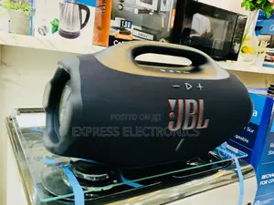 JBL Boombox 3 Black Portable Bluetooth Speaker