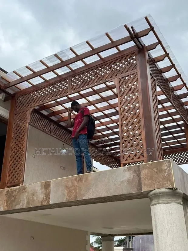 Pergola Outdoor Construction - 1