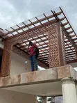 Pergola Outdoor Construction - 1