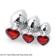 3 Set Metallic Stainless Steel Anal Plug - 4