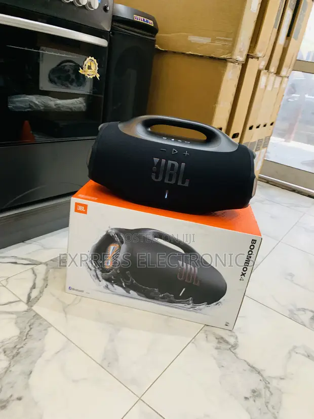 JBL Boombox 4 Portable Bluetooth Speaker with Amplifier - 1