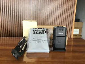 HY320 Mini Projector with Screen & Stand